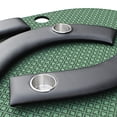 thumbnail image 7 of 96" Poker Table for Detachable Armrest Chip Tray Jumbo Cup Holders Speed Cloth Stainless Pedestal Base, 7 of 7