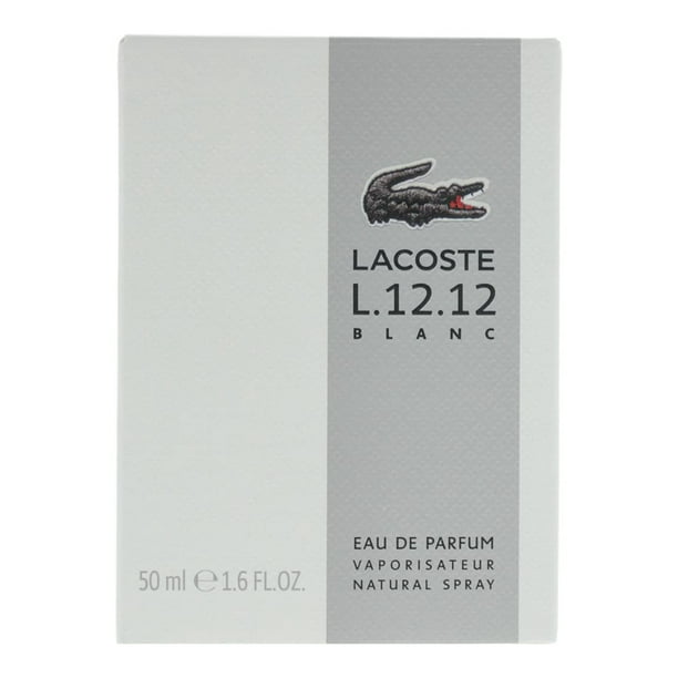 Lacoste L.12.12 Blanc Eau Parfum For Men, oz - Walmart.com