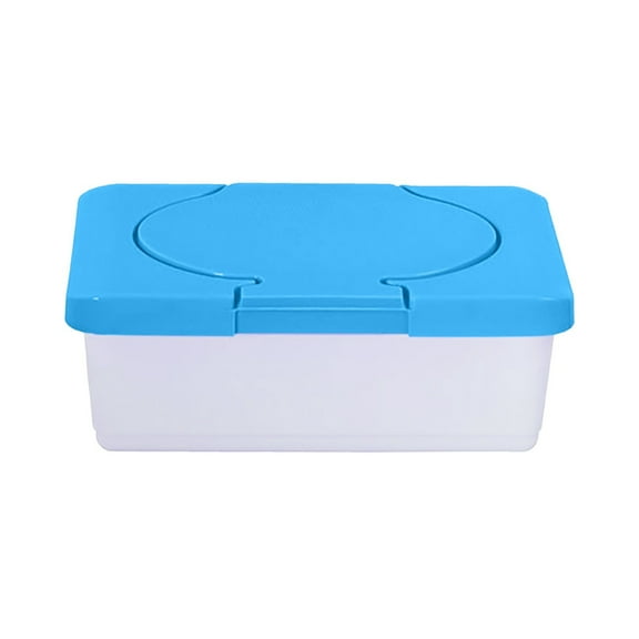 1 Pcs Wipe Box, Compact Wipes Container, Moisturizing Wipes Container Organizer for Home Office Car 7.7x3x4.7"