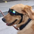 thumbnail image 3 of Heldig Pet Sunglass with Strap, Dog UV Glasses with Chin Strap Adjustable, Anti-Fog & Windproof Pet Goggles Sun Glasses Eye Glasses for Small Medium Large Dogs Puppies Cats Car Rides Eye Protection, 3 of 8
