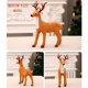 thumbnail image 1 of Decoraciones navideñas, adornos navideños, regalos de Navidad, adornos navideños de ciervos moteados, juguetes, adornos de ciervos simulados, muñecos, artículos decorativos navideños, peluches, 1 of 4