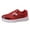 Red, variant on Yindaity PU Women Shoes Casual Women's Trail Running Barefoot Shoes | Wide Toe Box Minimalist Sneakers | Zero Drop Women'S Running Shoes Gold,6