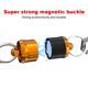 thumbnail image 3 of Clip de liberación de llave magnética, antipérdida, accesorios para aparejos de pesca al aire libre, naranja Hebilla magnética de pesca, 3 of 7