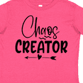 thumbnail image 4 of Inktastic Baby Chaos Creator Design with Heart Arrow Boys or Girls Toddler T-Shirt, 4 of 5