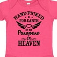 thumbnail image 4 of Inktastic Handpicked for Earth by My Pawpaw in Heaven with Angel Wings Boys or Girls Baby Bodysuit, 4 of 5