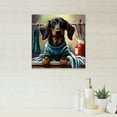 thumbnail image 2 of Designart Dachshund Doing The Laundry II Canvas Wall Art, 2 of 5