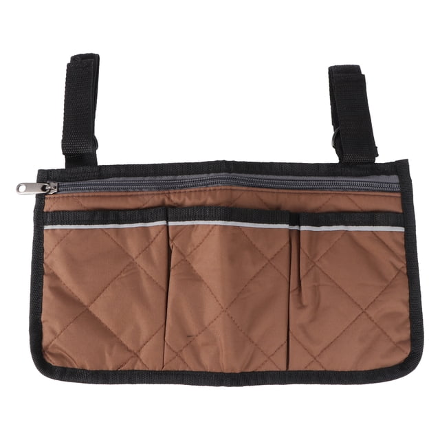 Shisuyan Pochette pour Fauteuil Roulant, Rouleau pour Fauteuil Roulant, Sac pour Trottinette, Pochette Latérale