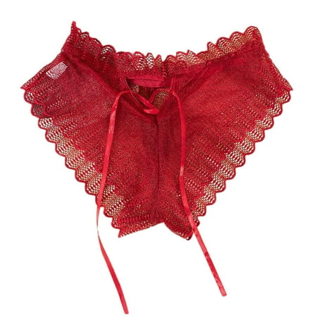 

Odeerbi Clearance Womens Underwear Seamless Briefs Solid Lace Lingerie Panties Underpants Thongs Panties Underwear Wine