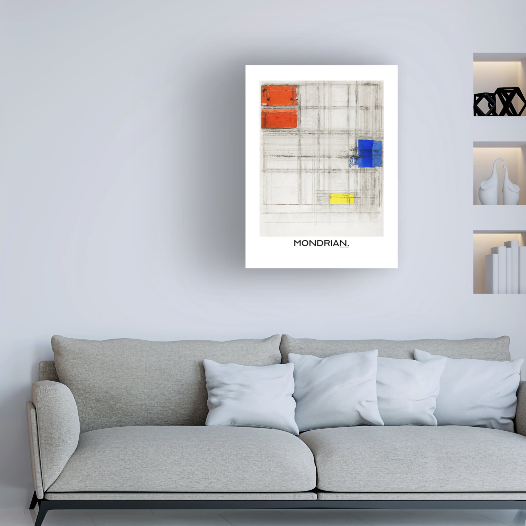 Trademark Fine Art Pictufy Study for a Composition Canvas Wall Art