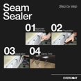 thumbnail image 3 of Sellador de costuras Evercoat, cepillable, altamente adhesivo, 946 ml, 3 of 7