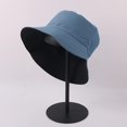 thumbnail image 3 of CoCopeaunts Large Bucket Hat Women Solid Double Sided Wear Basin Hat Summer Wide Brim Men Fisherman Hat Casual All-Match, 3 of 8