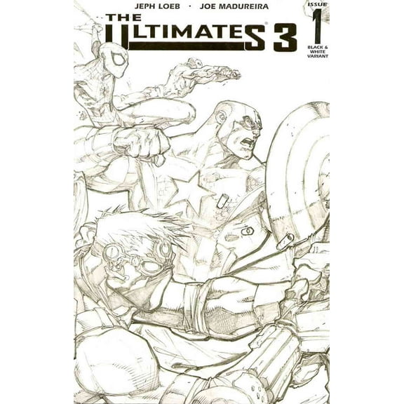 Ultimates 3 #1D VF ; Marvel Comic Book