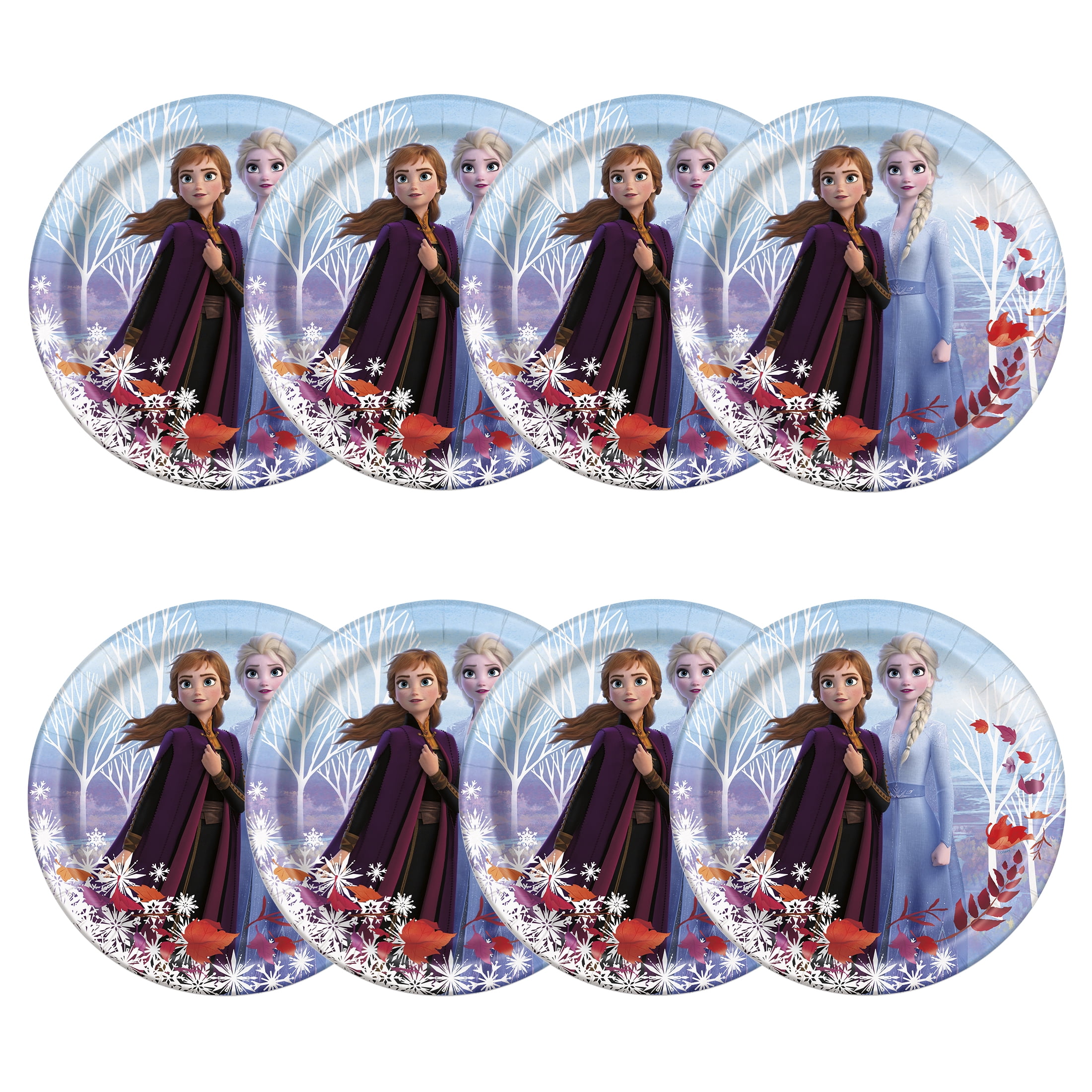 Multicolor AR Interactive Disney Frozen Paper Dinner Plates, 9in, 8ct