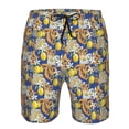 thumbnail image 3 of Balery Sicilian Style Traje de Baño Estilo Hawaiano para Hombre, Shorts de Secado Rápido con Bolsillos-Large, 3 of 6