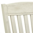 thumbnail image 4 of TMS Maryland Farmhouse Wood Dining Chair, Set of 2, Antique White/Gray, 4 of 6