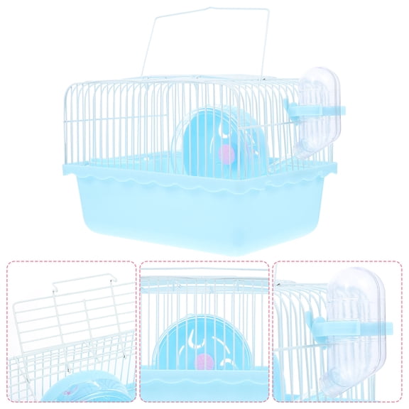 OFFIGAM Travel Cage Small Animal Carrier Safe Home Use Cage 1 Set