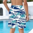 thumbnail image 6 of NAISIBABY Board Shorts for Boys (4-15T), Quick Dry Swimwear Drawstring with Pockets Kids Beach Swim Trunks 14T, 6 of 8