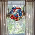 thumbnail image 5 of LHNFT Statue of Liberty Sun Catcher, Stained Windows Hanging, Acrylic Statue of Liberty Window Panel Wall Outdoor Garden Decor, 4th of July Gifts for Women, Lovers, 8 Inch, 5 of 5