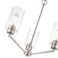 thumbnail image 3 of Millennium Lighting 9513 Beverlly 3 Light 21" Wide Chandelier - Nickel, 3 of 7