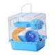 thumbnail image 5 of Jaula portátil para hámster con asa y ventilación, ideal para excursiones al aire libre. Ligera. Azul, 5 of 9