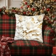 thumbnail image 5 of Bwiyojiz Home Decor Christmas Decorations Decoration 45x45cm Printed Pillow Cover Sofa Cushion Car Waist Golden Flower, Gifts for Friend, Multicolor, 5 of 6