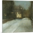 thumbnail image 1 of ARTCANVAS Nocturne In Grey And Gold 1876 Canvas Art Print by James Abbott McNeill Whistler - Size: 26" x 26" (0.75" Deep), 1 of 9