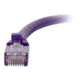thumbnail image 4 of C2G 6in Cat6 Snagless Unshielded (UTP) Ethernet Network Patch Cable - Purple - patch cable - 6 in - purple, 4 of 4