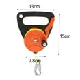 thumbnail image 4 of koolsoo Scuba Diving Reel Handle for Spear Fishing Cave and Wreck Exploration Open Water orange 46m, 4 of 8