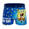 thumbnail image 6 of CRAZYBOXER Men's Underwear Spongebob Squarepants Original Breathable Boxer Brief Stretch (3 PACK), 6 of 7