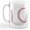 Design Only, variant on Custom Ceramic Coffee Mug 11 Ounces Baseball Ball C Sports White Tea Cup Personalized Text Here