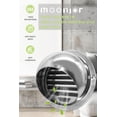 thumbnail image 4 of Cubierta de ventilación de pared Moonjor 304 de acero inoxidable, 10 cm, 4 of 7