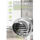 thumbnail image 4 of Cubierta de ventilación de pared Moonjor 304 de acero inoxidable, 10 cm, 4 of 7