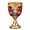 Red, variant on Metal Shot Glass Butterfly Design Renaissances Medieval Mini Goblet Wine Cup