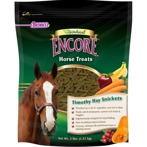 Timothy Hay Snickets 3lb High Fiber Rabbit and Small Animal Food