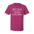 thumbnail image 2 of Wild Bobby,Best Dad in The Seven Kingdoms GoT Thrones, Father's Day, Men Graphic Tees, Fuschia, X-Large, 2 of 3