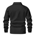 thumbnail image 2 of MADHERO Men's Lightweight Long Sleeve Waterproof Rain Jacket Windbreake Jacket Botton Jacket, 2 of 6