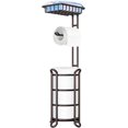 thumbnail image 1 of Free Standing Toilet Paper Roll Dispenser- Bronze, 1 of 5