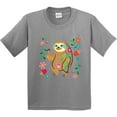 thumbnail image 3 of Inktastic Sloth Cute for Girls Youth T-Shirt, 3 of 5