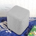 thumbnail image 2 of Funda elástica gruesa de rombos a cuadros de 30 cm para pedales cuadrados, funda para taburete cuadrado de jardín de infantes, funda elástica para palillos de columna cuadrada, 2 of 6