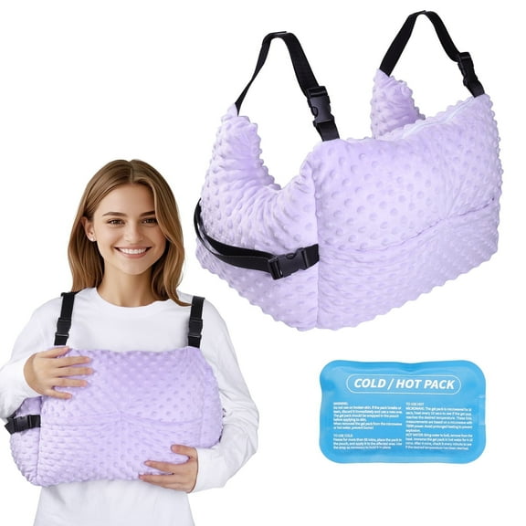 Lefeke Post Mastectomy Pillow - Post Surgery Pillow for Car, Breast Reduction & Augmentation Patients, Breast Pillow After Heart Surgery Pillow, Mastectomy Recovery Must Haves, Post Surgery Gift