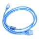 thumbnail image 4 of Línea de datos Cable de extensión USB 2.0 de doble escudo de latón macho a hembra para transmisión de datos, 4 of 8