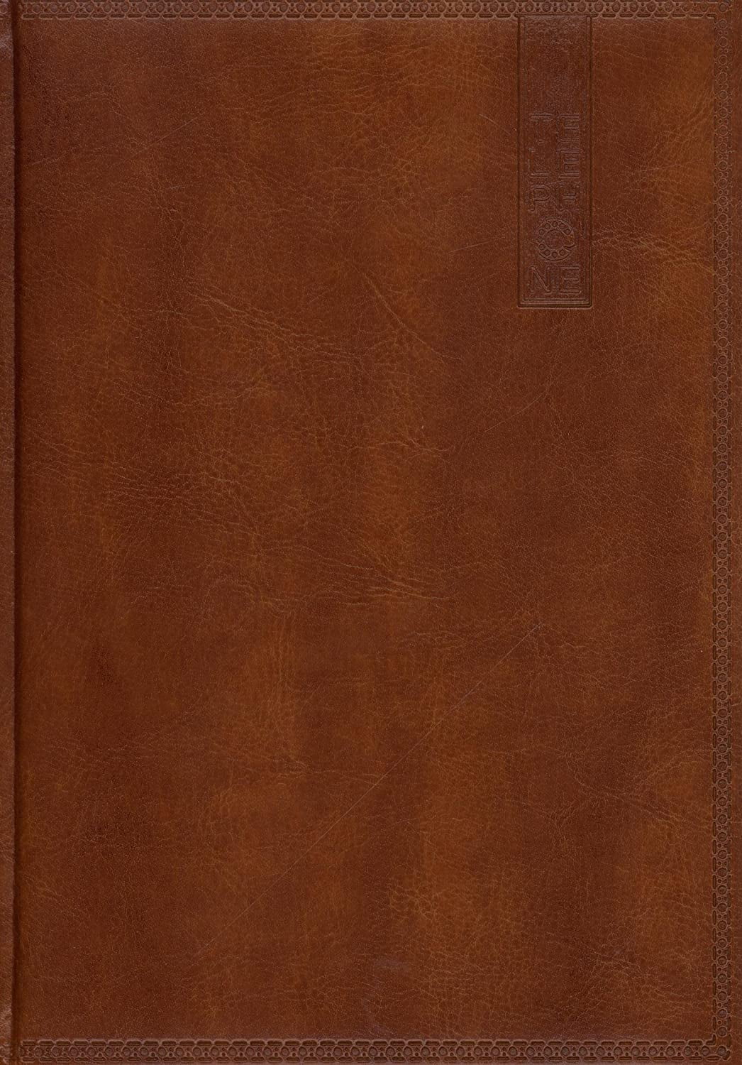 Pierre Belvedere Milano Dark Brown Pocket Address Book 