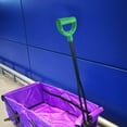 thumbnail image 1 of Minkissy Poignée de Poussée de Chariot Prise Ergonomique Voyage Plastique Vert 1 Ensemble, 1 of 8