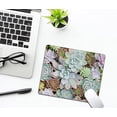 thumbnail image 5 of Cute Succulents Mouse Pad, Natural Plants Mousepad for Design, Anti-Slip Rubber Base Wireless Mouse Pads for Laptop, 5 of 5