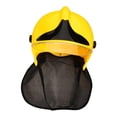 thumbnail image 3 of Sombrero de , casco infantil de , disfraz, juego de rol, fiesta temática de jefe de bomberos, casco de fiesta de , para niños y Amarillo, 3 of 8