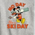 thumbnail image 3 of Disney - No Day Like A Ski Day - Toddler & Youth Crewneck Fleece Sweatshirt, 3 of 5