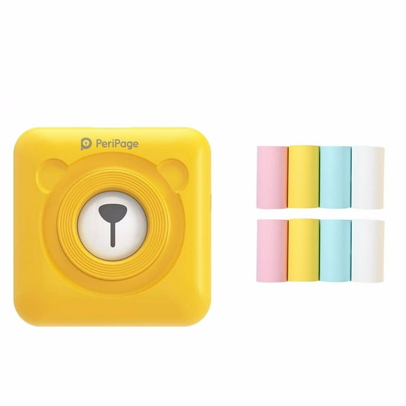 FNYOXU Mini Thermal Printer Thermal Portable Bluetooth 58mm Mini Wireless POS Image Photo for Phone