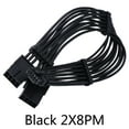 thumbnail image 4 of lanema 2x 8Pin Female to 12VHPWR PCIE 5.0 16Pin ATX3.0 Modular Cable for RTX40 GPU Line, 4 of 10