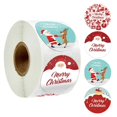 thumbnail image 4 of Etiquetas adhesivas de regalo de Navidad para niños, decoración de Feliz Navidad, bonitas etiquetas de papelería hechas a mano, 50-500 piezas, 4 of 4