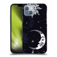 thumbnail image 1 of Head Case Designs Officially Licensed Haroulita Magick - Tarot - Mystical Star And Moon Black Hard Back Case Compatible with Apple iPhone 14, 1 of 7
